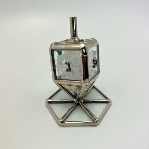 Dreidel Wedding Glass