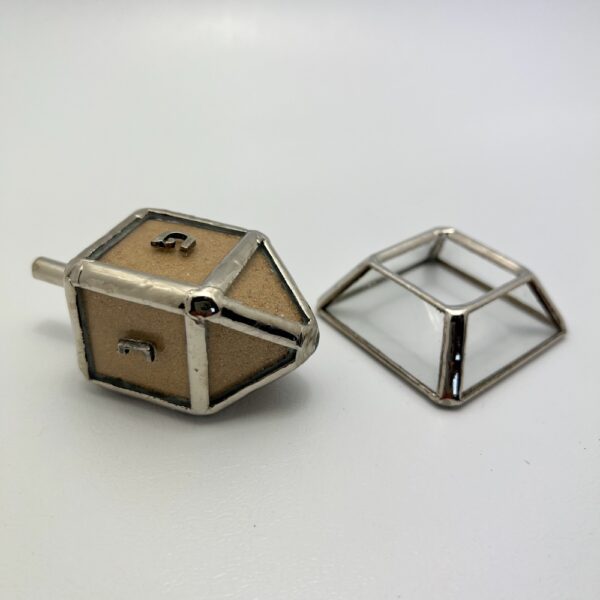 Dreidel with Sand from Eretz Israel